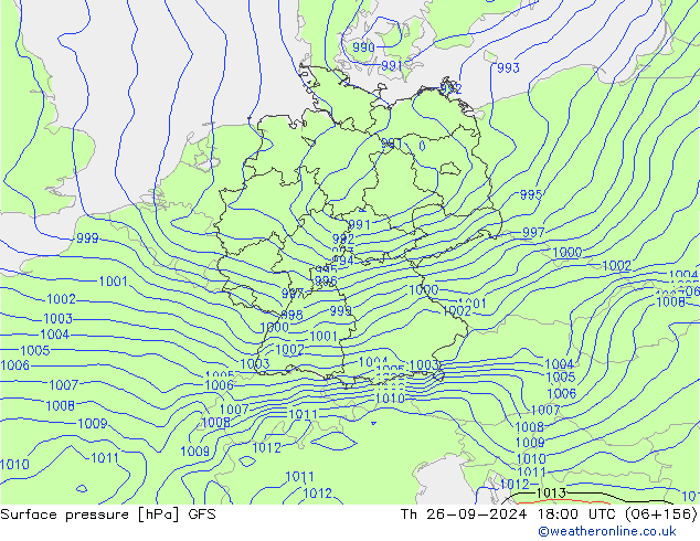 GFS: Qui 26.09.2024 18 UTC