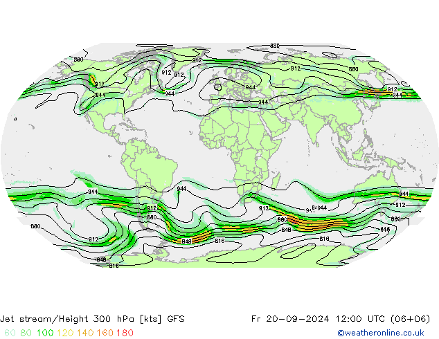 Polarjet GFS Fr 20.09.2024 12 UTC