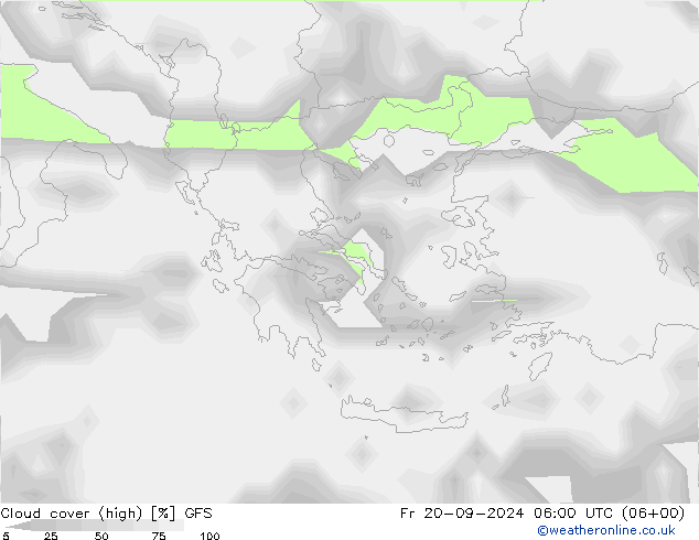 Nubes altas GFS vie 20.09.2024 06 UTC