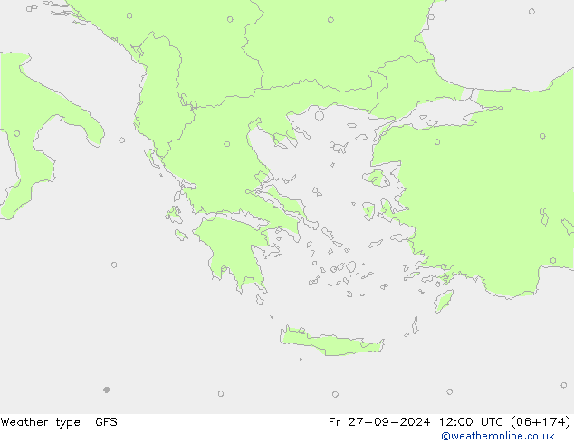 Weather type GFS Fr 27.09.2024 12 UTC