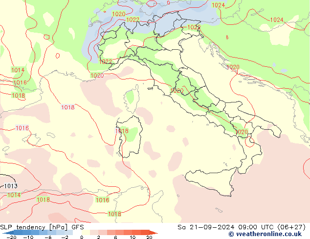   GFS  21.09.2024 09 UTC