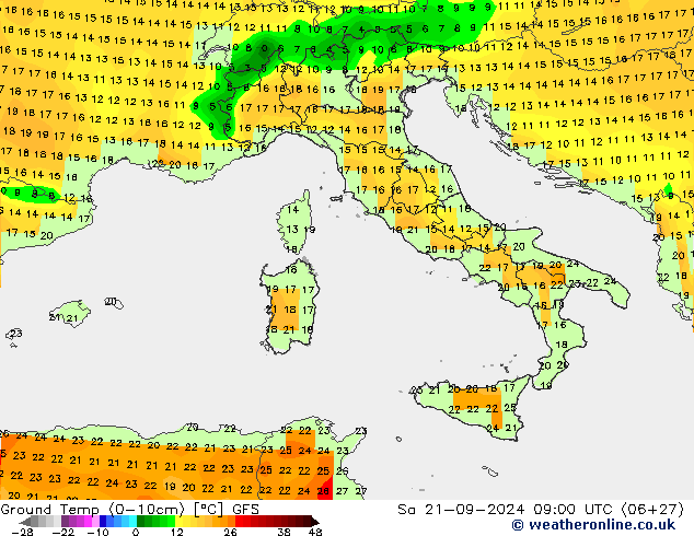   GFS  21.09.2024 09 UTC