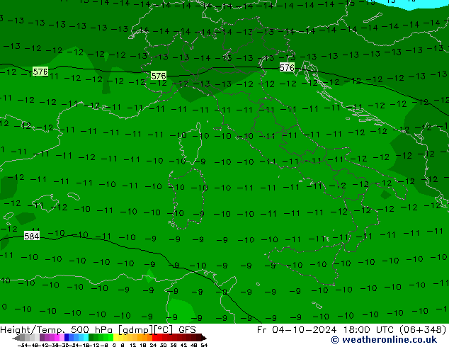 GFS: Fr 04.10.2024 18 UTC