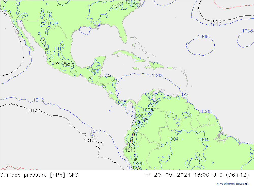 GFS: Cu 20.09.2024 18 UTC