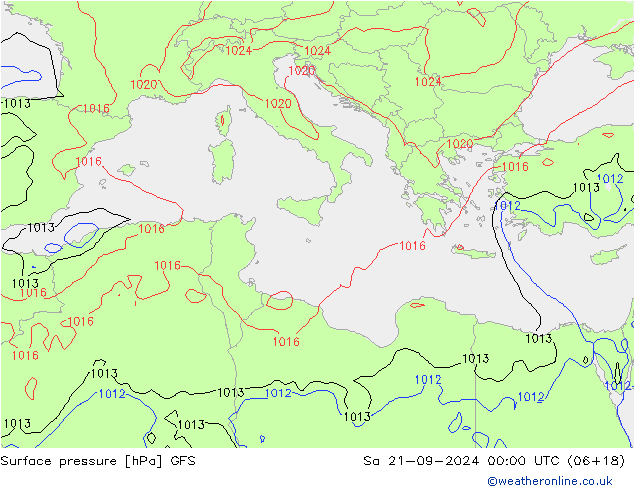 GFS:  21.09.2024 00 UTC