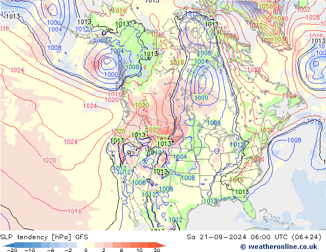 Y. Basıncı eğilimi GFS Cts 21.09.2024 06 UTC