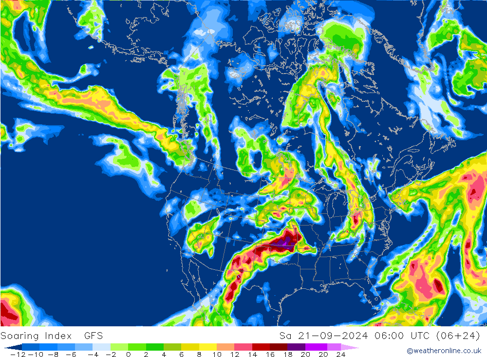 Soaring Index GFS September 2024