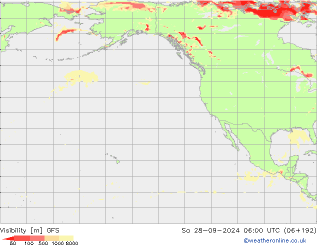 Sichtweite GFS Sa 28.09.2024 06 UTC