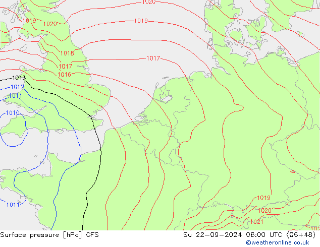 GFS:  22.09.2024 06 UTC