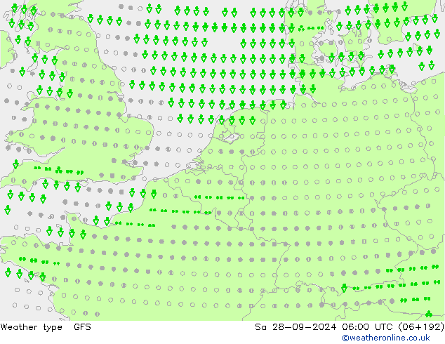 Modellwetter GFS Sa 28.09.2024 06 UTC