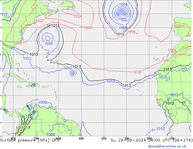 GFS: dom 29.09.2024 06 UTC