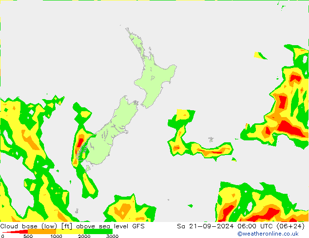 Cloud base (low) GFS so. 21.09.2024 06 UTC