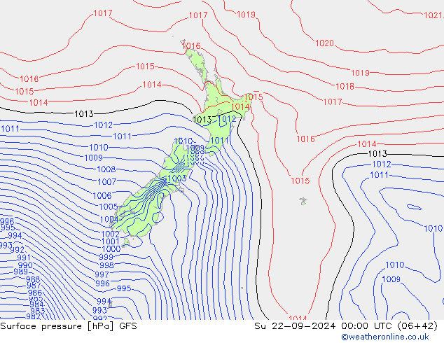      GFS  22.09.2024 00 UTC