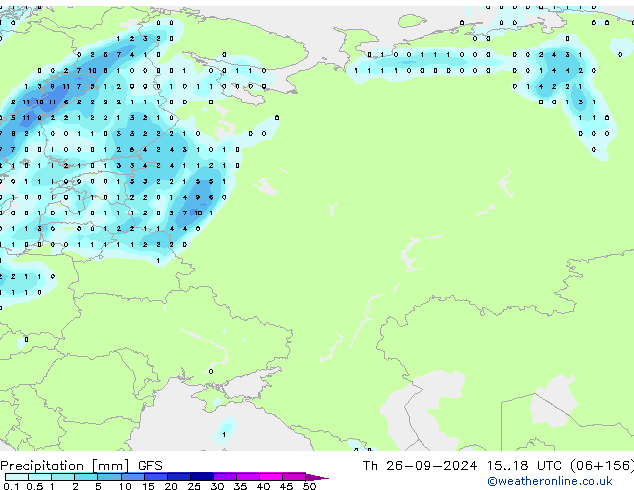 GFS: Per 26.09.2024 18 UTC