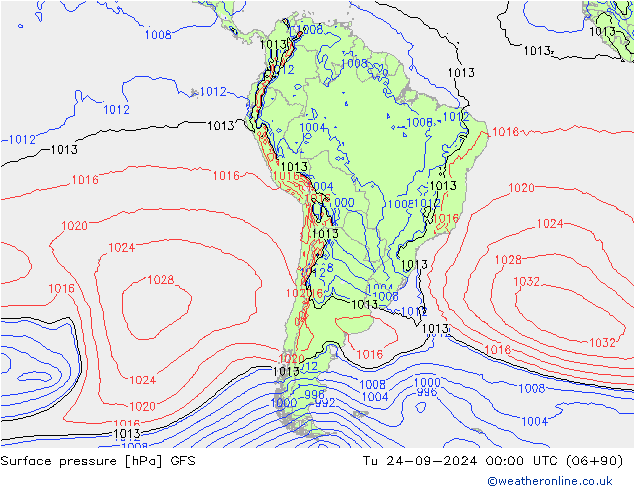 GFS: di 24.09.2024 00 UTC