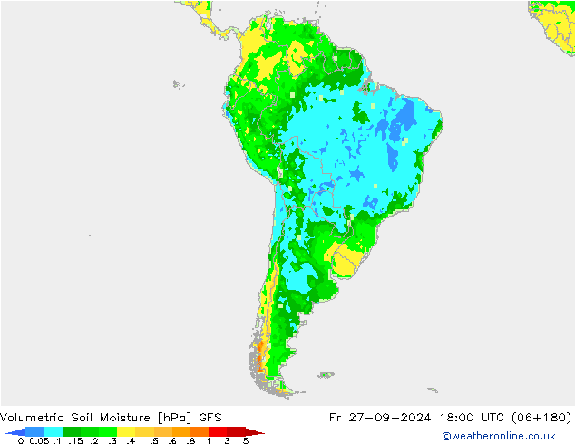 Hacimsel Toprak Nemi GFS Cu 27.09.2024 18 UTC