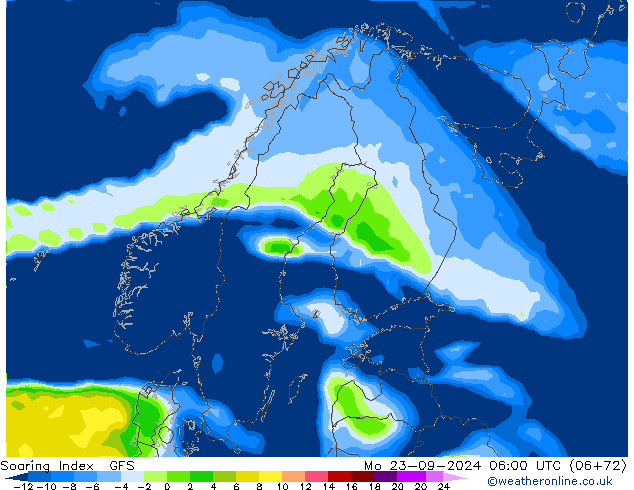 Soaring Index GFS September 2024