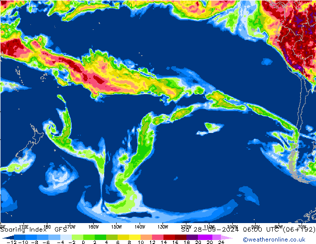 Soaring Index GFS Sa 28.09.2024 06 UTC