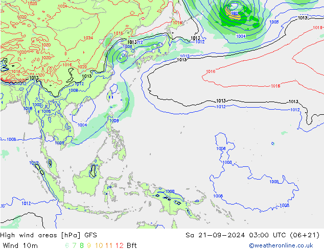 Sturmfelder GFS Sa 21.09.2024 03 UTC