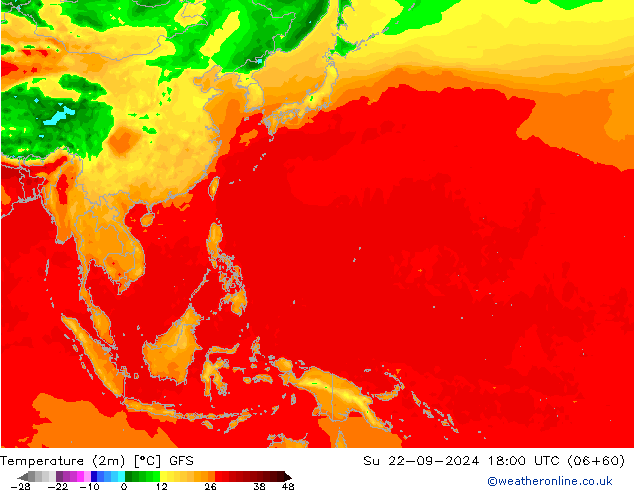 GFS: dom 22.09.2024 18 UTC