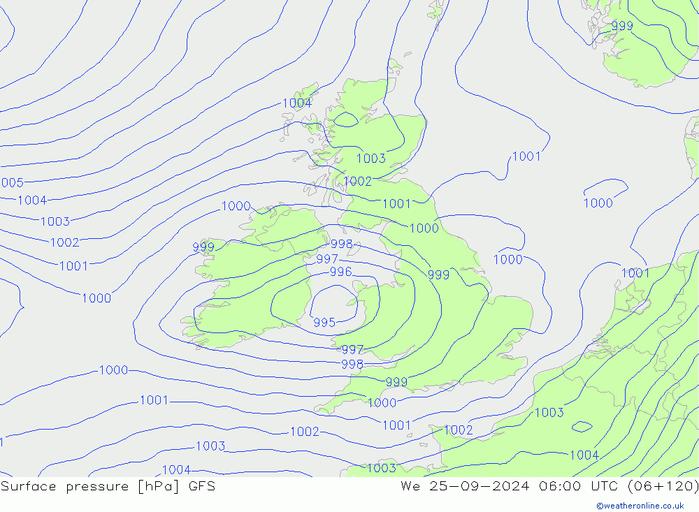      GFS  25.09.2024 06 UTC