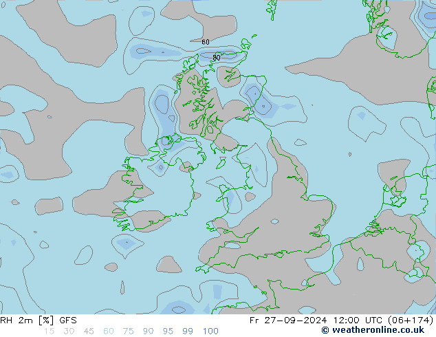 RV 2m GFS vr 27.09.2024 12 UTC