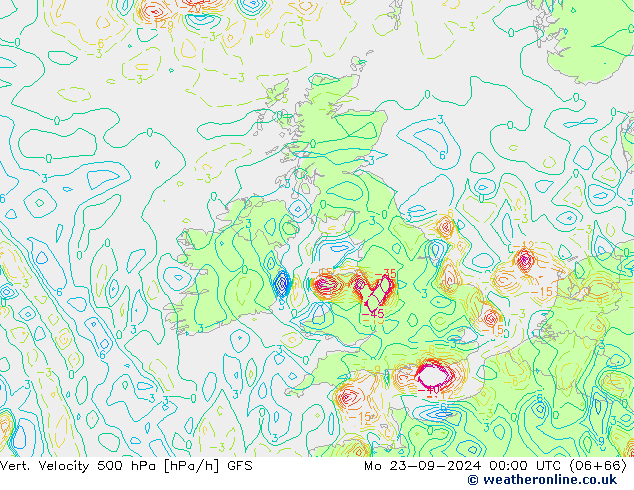 Vert. Velocity 500 hPa GFS Mo 23.09.2024 00 UTC