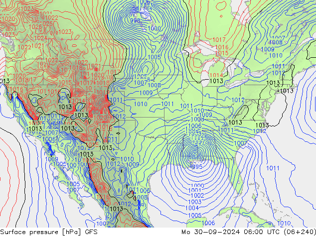 GFS: Mo 30.09.2024 06 UTC