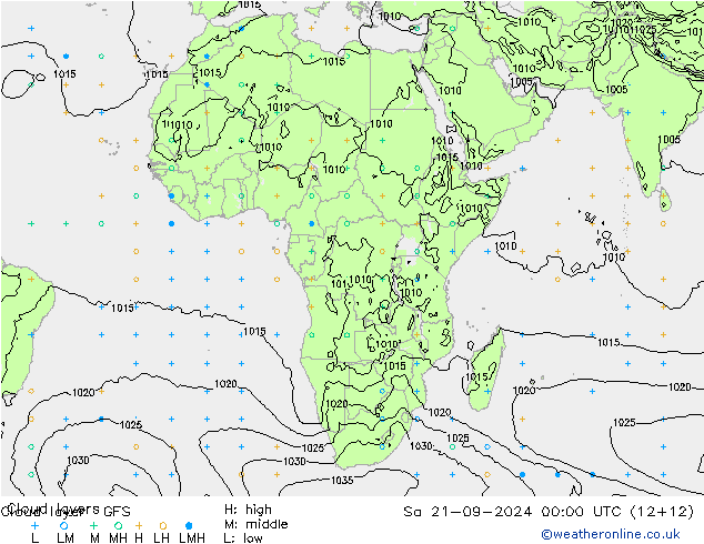 Chmura warstwa GFS so. 21.09.2024 00 UTC