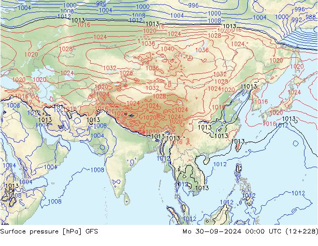      GFS  30.09.2024 00 UTC