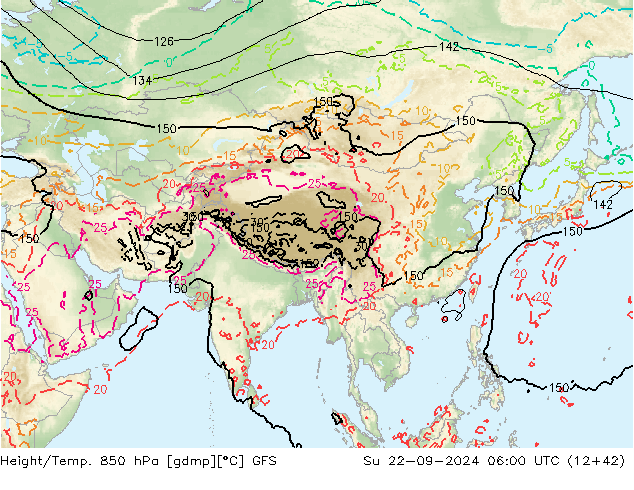 GFS: Su 22.09.2024 06 UTC