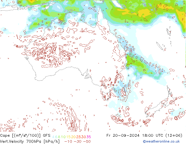 Cape GFS September 2024