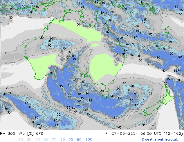 RV 300 hPa GFS vr 27.09.2024 06 UTC