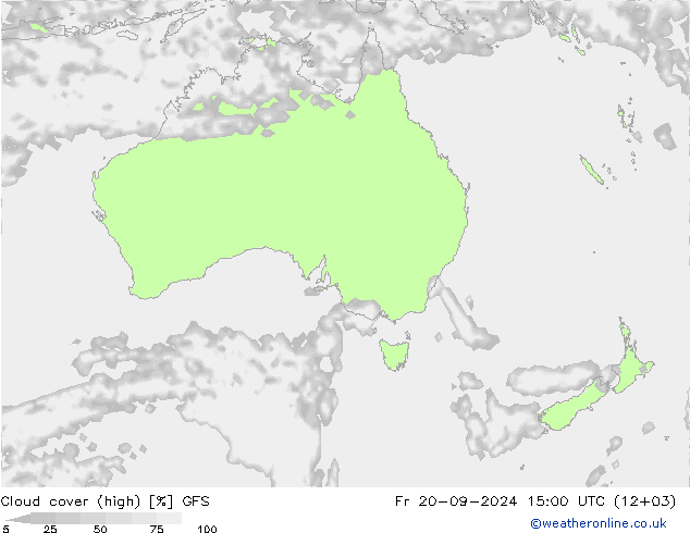 nuvens (high) GFS Sex 20.09.2024 15 UTC