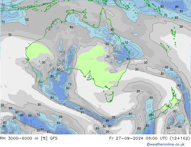 RV 3000-6000 m GFS vr 27.09.2024 06 UTC