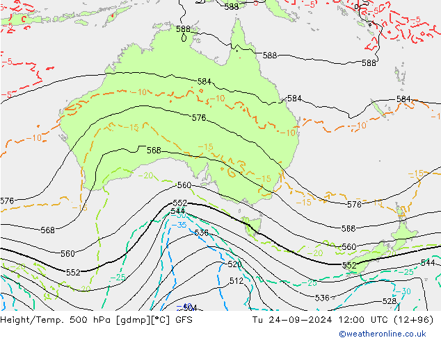 GFS: Sa 24.09.2024 12 UTC