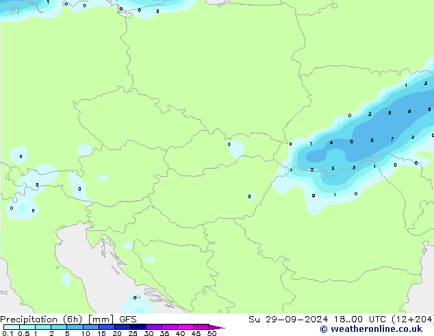 Z500/Rain (+SLP)/Z850 GFS Su 29.09.2024 00 UTC