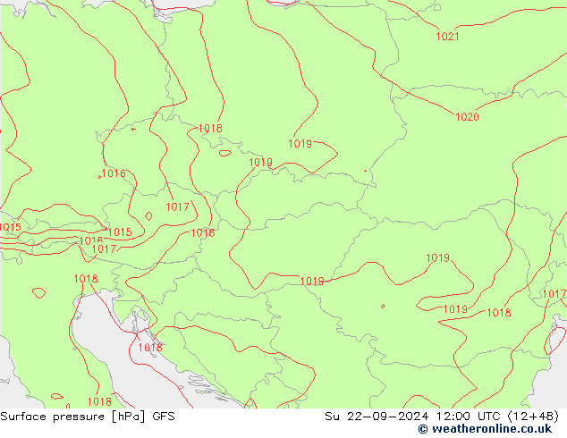      GFS  22.09.2024 12 UTC