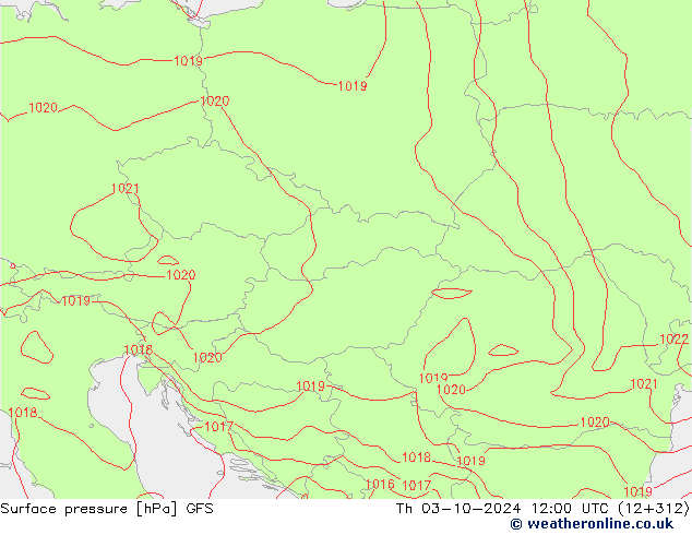 GFS: Th 03.10.2024 12 UTC