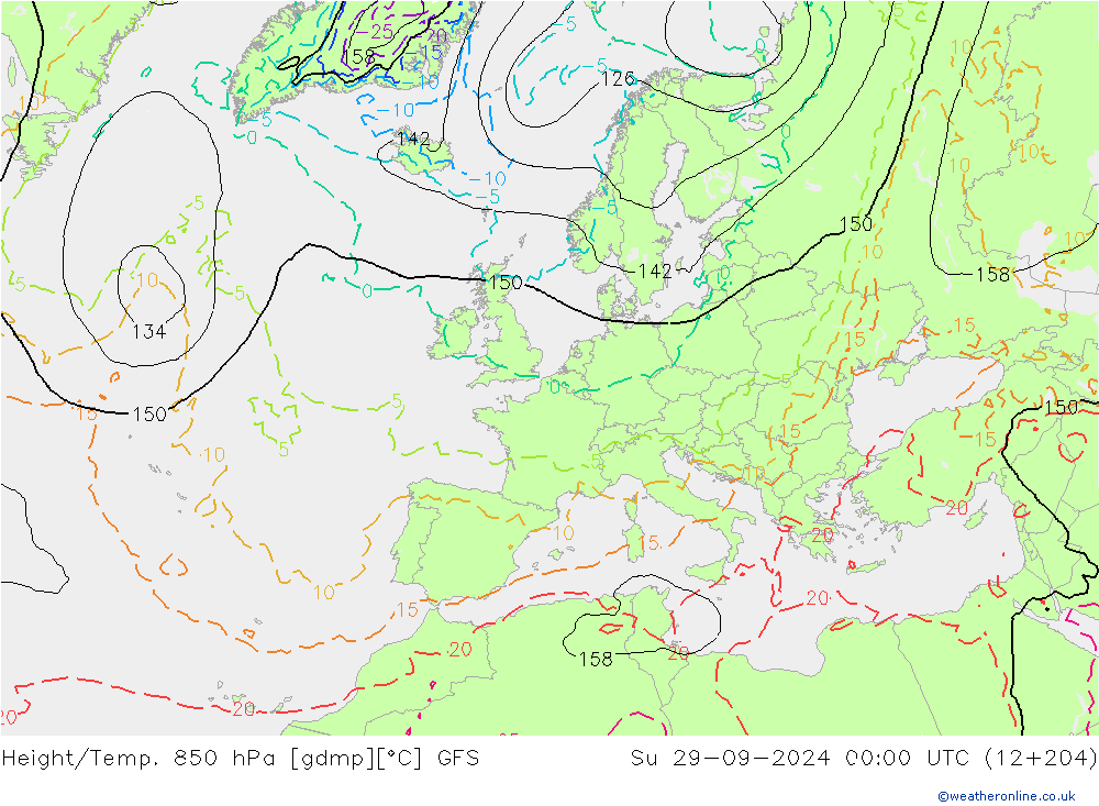 GFS: So 29.09.2024 00 UTC