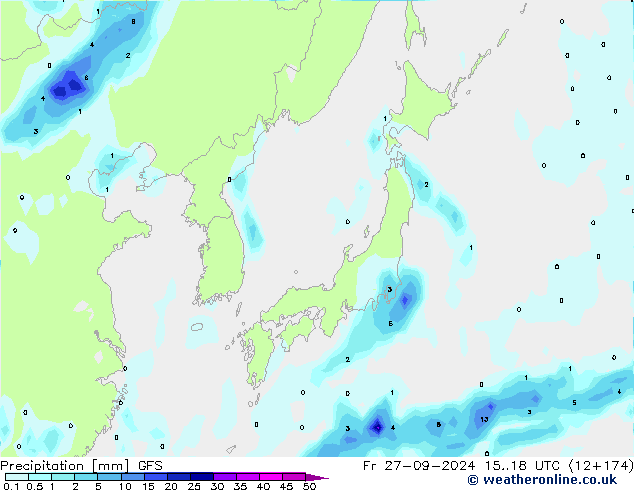 GFS: Pá 27.09.2024 18 UTC