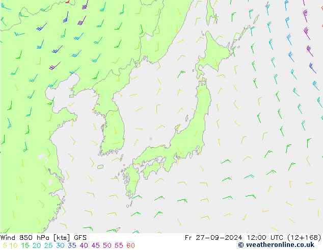  850 hPa GFS  2024