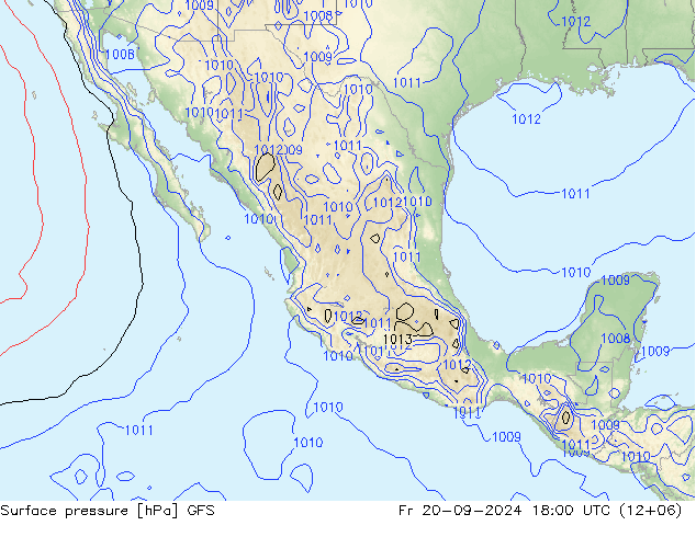 GFS: Fr 20.09.2024 18 UTC