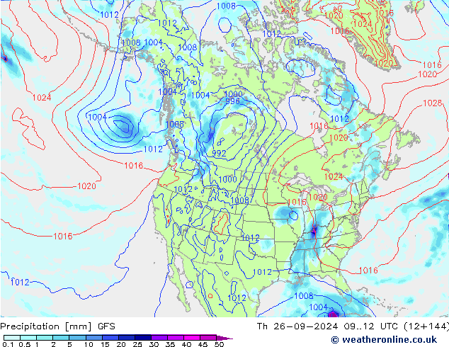  GFS  26.09.2024 12 UTC