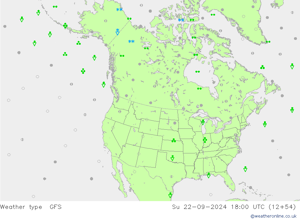 Modellwetter GFS So 22.09.2024 18 UTC