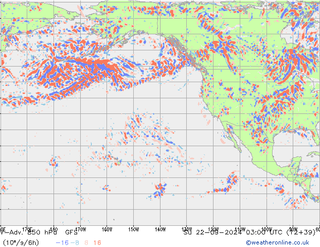 V-Adv. 850 hPa GFS Su 22.09.2024 03 UTC