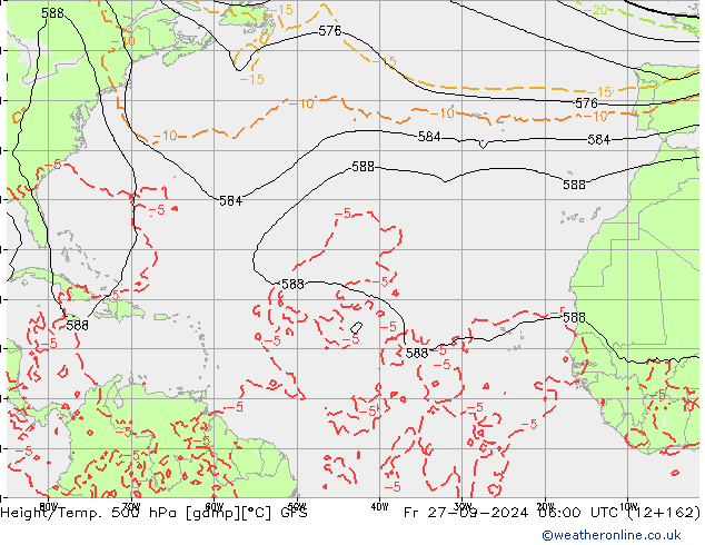 GFS: vie 27.09.2024 06 UTC