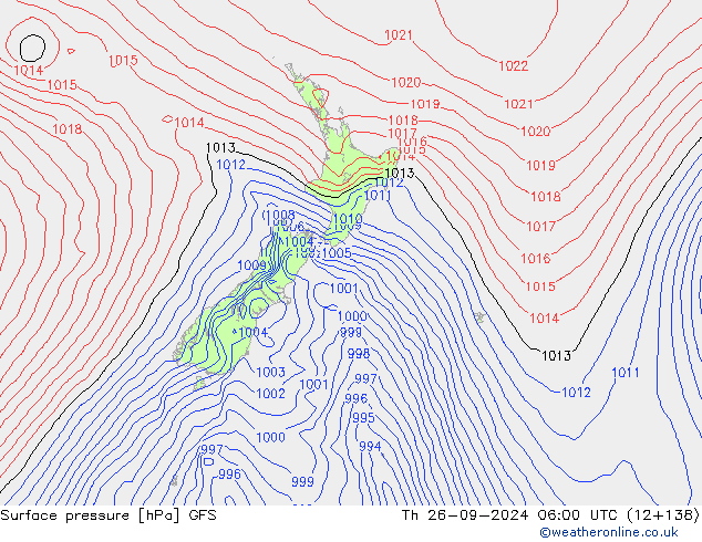 GFS: Qui 26.09.2024 06 UTC