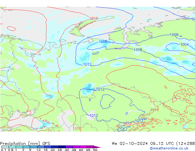 GFS: St 02.10.2024 12 UTC