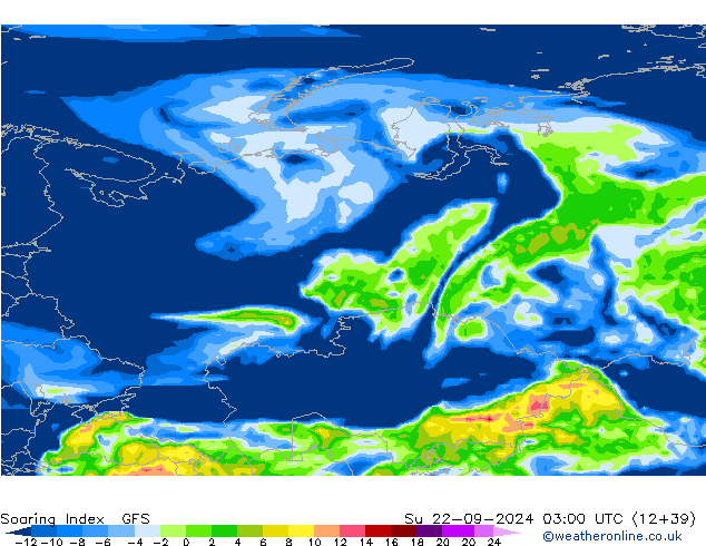 Soaring Index GFS Su 22.09.2024 03 UTC